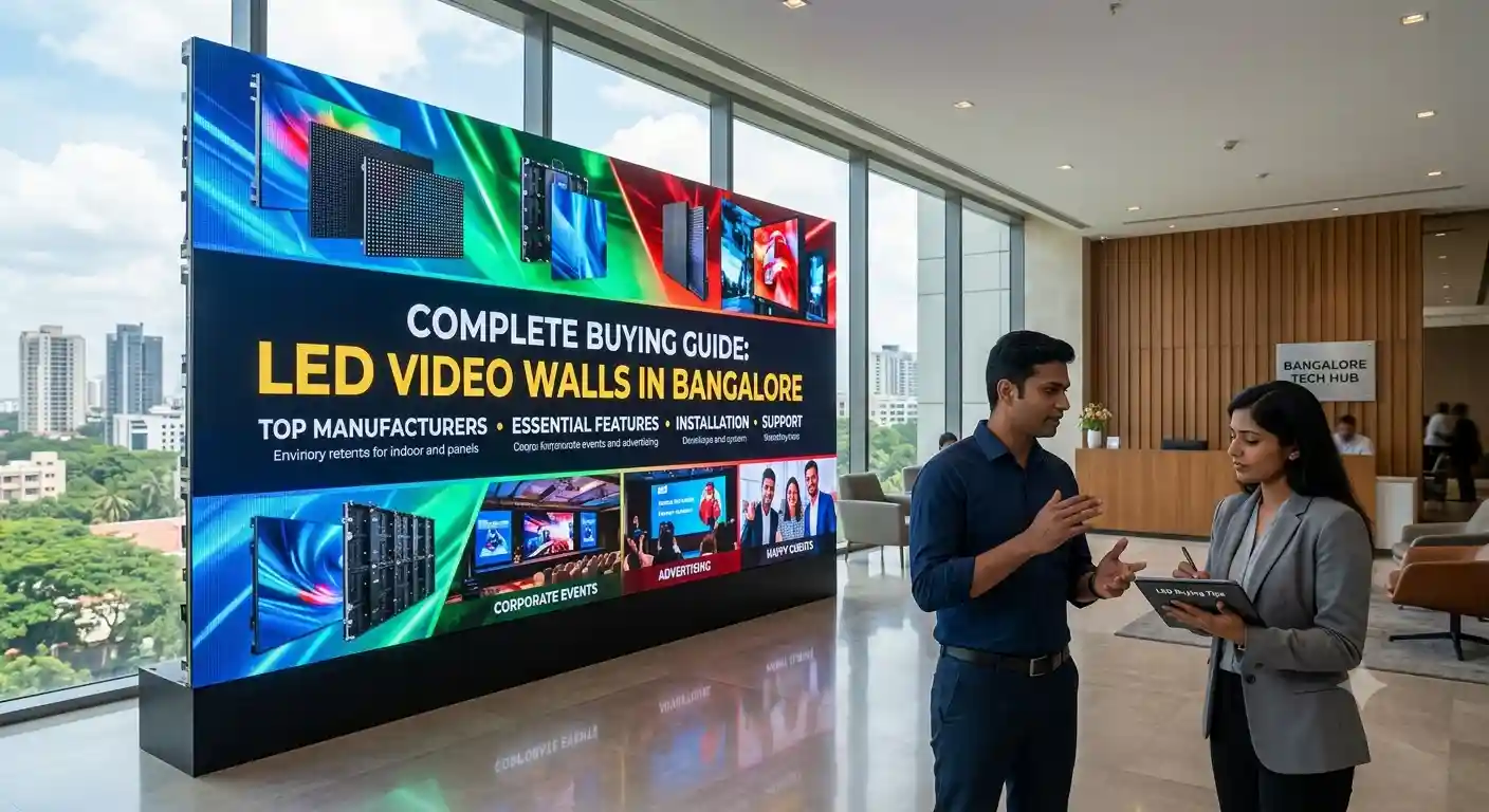 LED Video Wall Manufacturers in Bangalore: A Complete Buying Guide