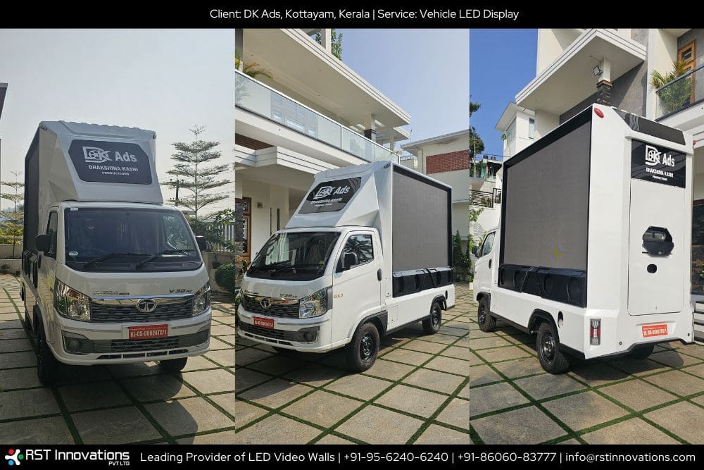 Driving Attention Across Kottayam: DK Ads's Impactful Vehicle LED Display Solution by RST Innovations