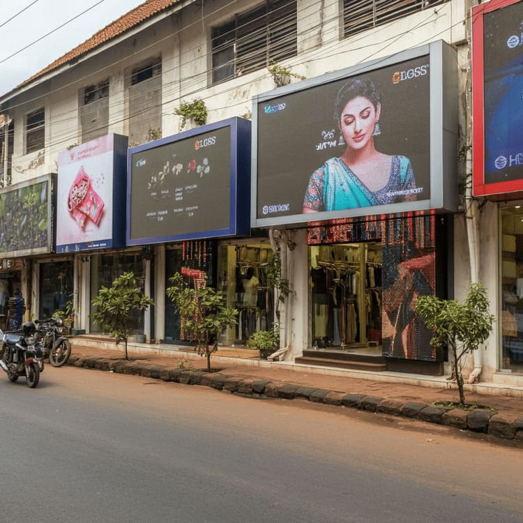 Retail LED Displays Service in South India